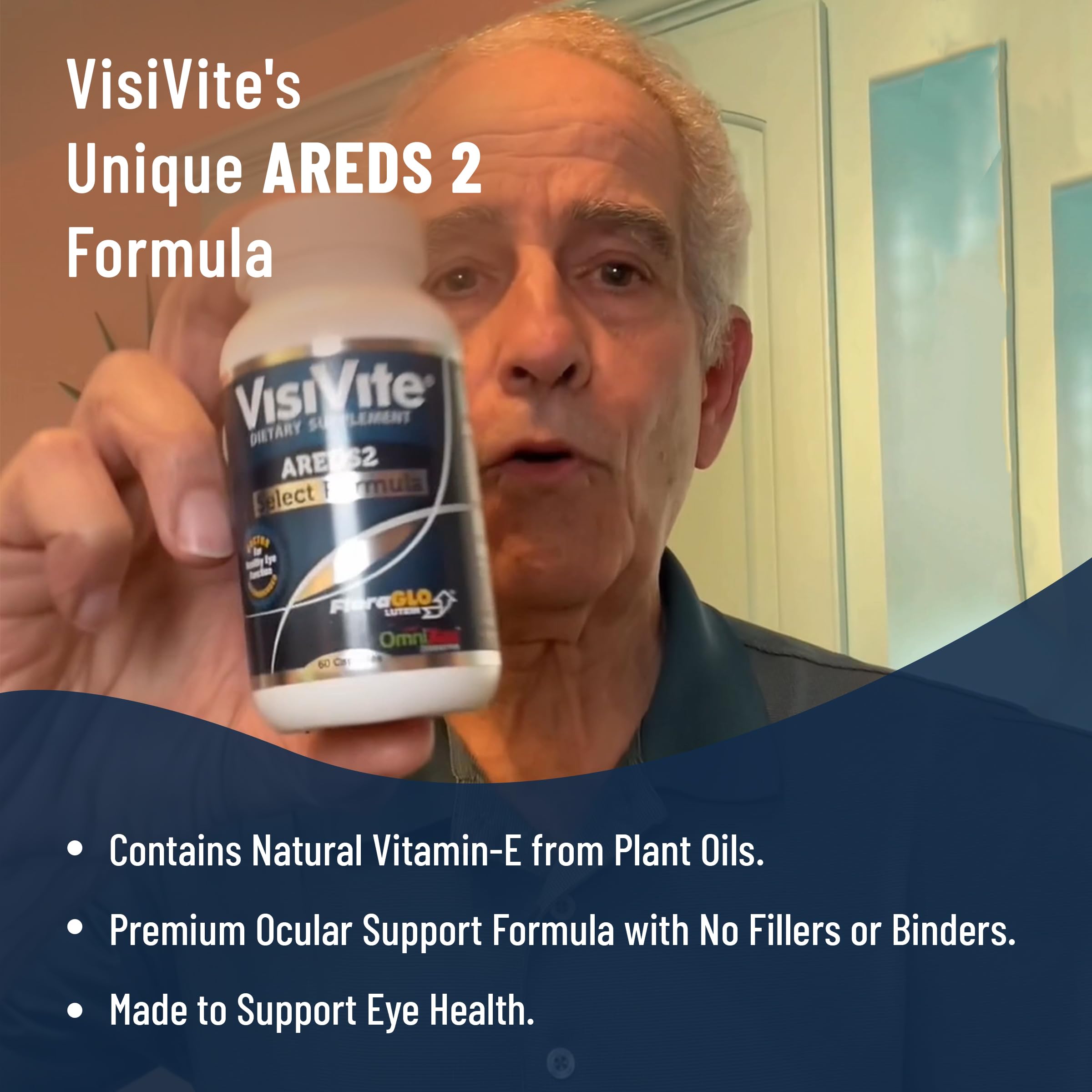 VisiVite AREDS2 daily-use pack layout for routine