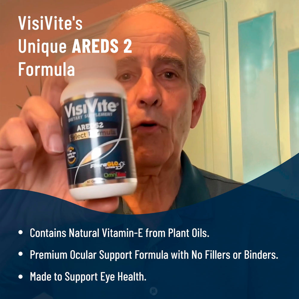 VisiVite AREDS2 daily-use pack layout for routine