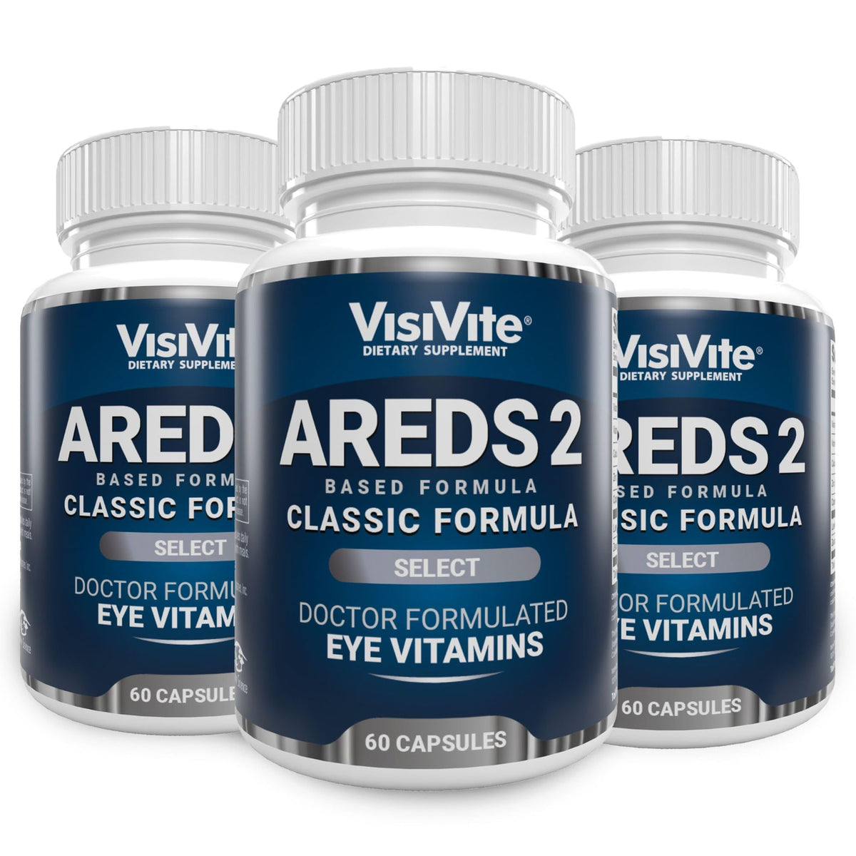 VisiVite AREDS2 Select bottle for macular support and daily use