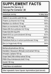 Close-up of Vita4Life bottle and label highlighting the formula.