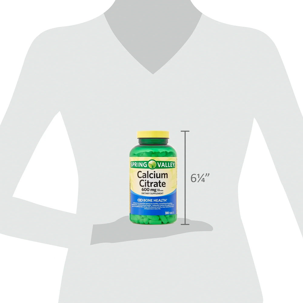ViT4US serving visual showing 600 mg calcium
