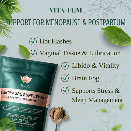 Vita-Fem night sweats relief stick pack promoting calmer nights
