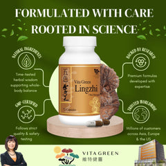 Vita Green Lingzhi focus and memory use during study.