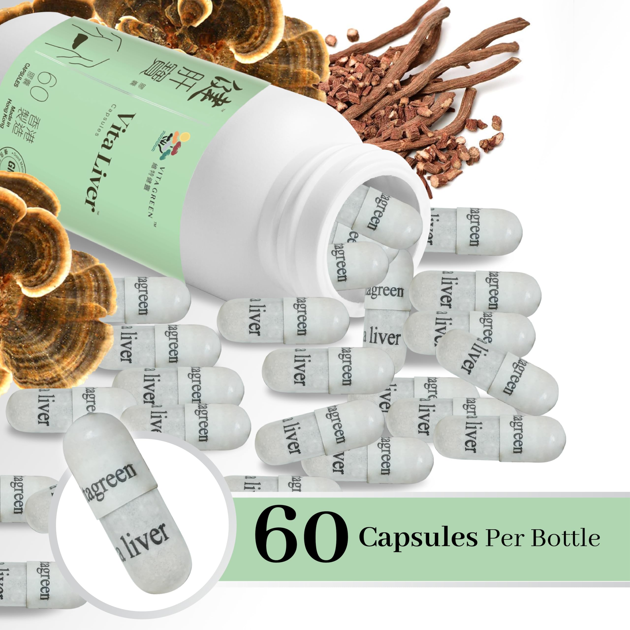 Vita Green immunity-boost depiction implies resilience during busy days.