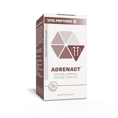 Vita Peptides Adrenact pack shot showing USA-made dietary supplement.