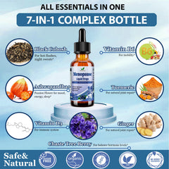 Pouring Vita PLynxera drops to illustrate easy dosing