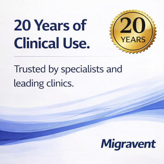 Migravent softgel capsules close-up for easy daily supplementation