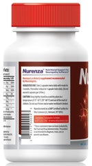 Vita Sciences Nurenza label detail showcasing the proprietary blend