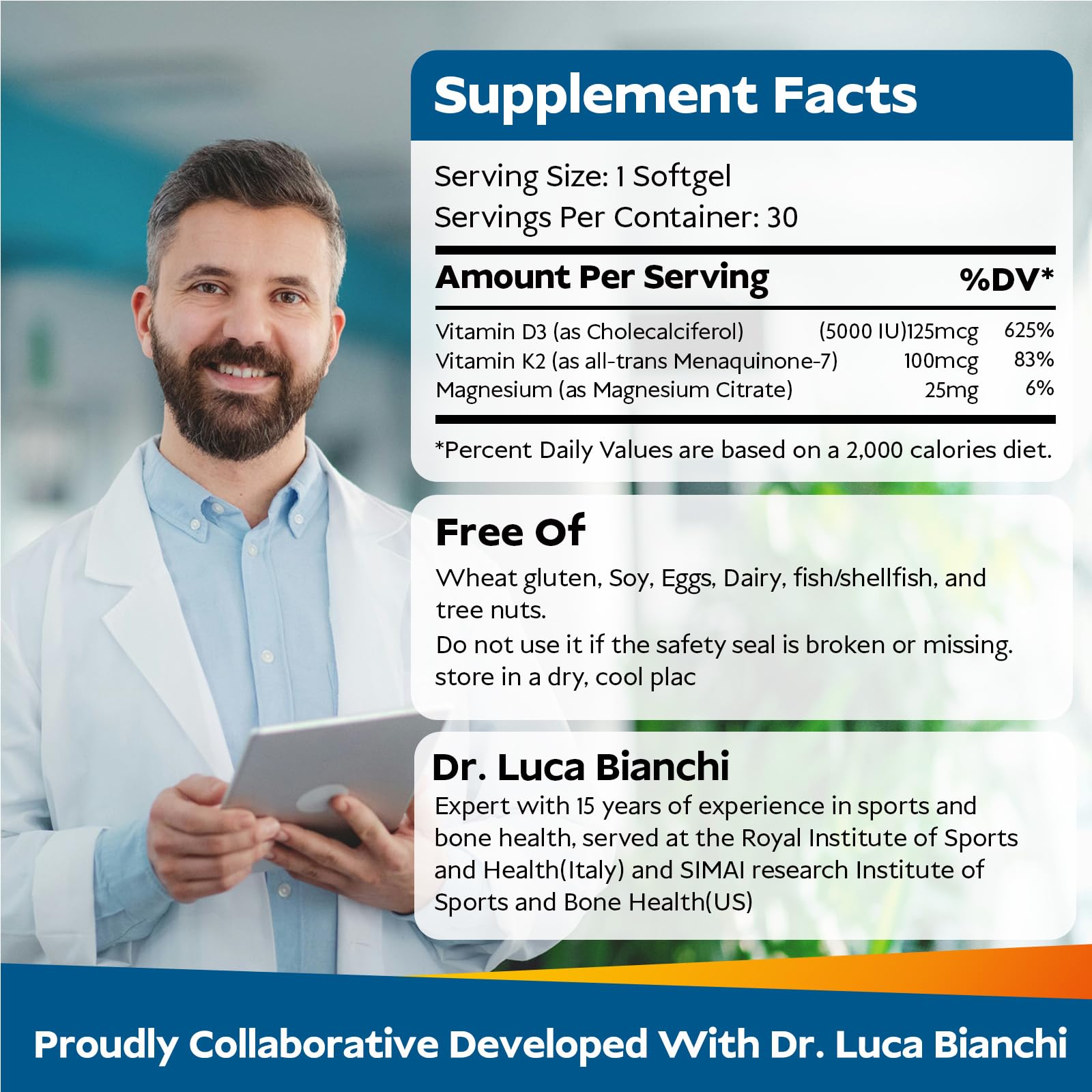 Vita Spark mini softgels pack enables easy daily intake and routine.