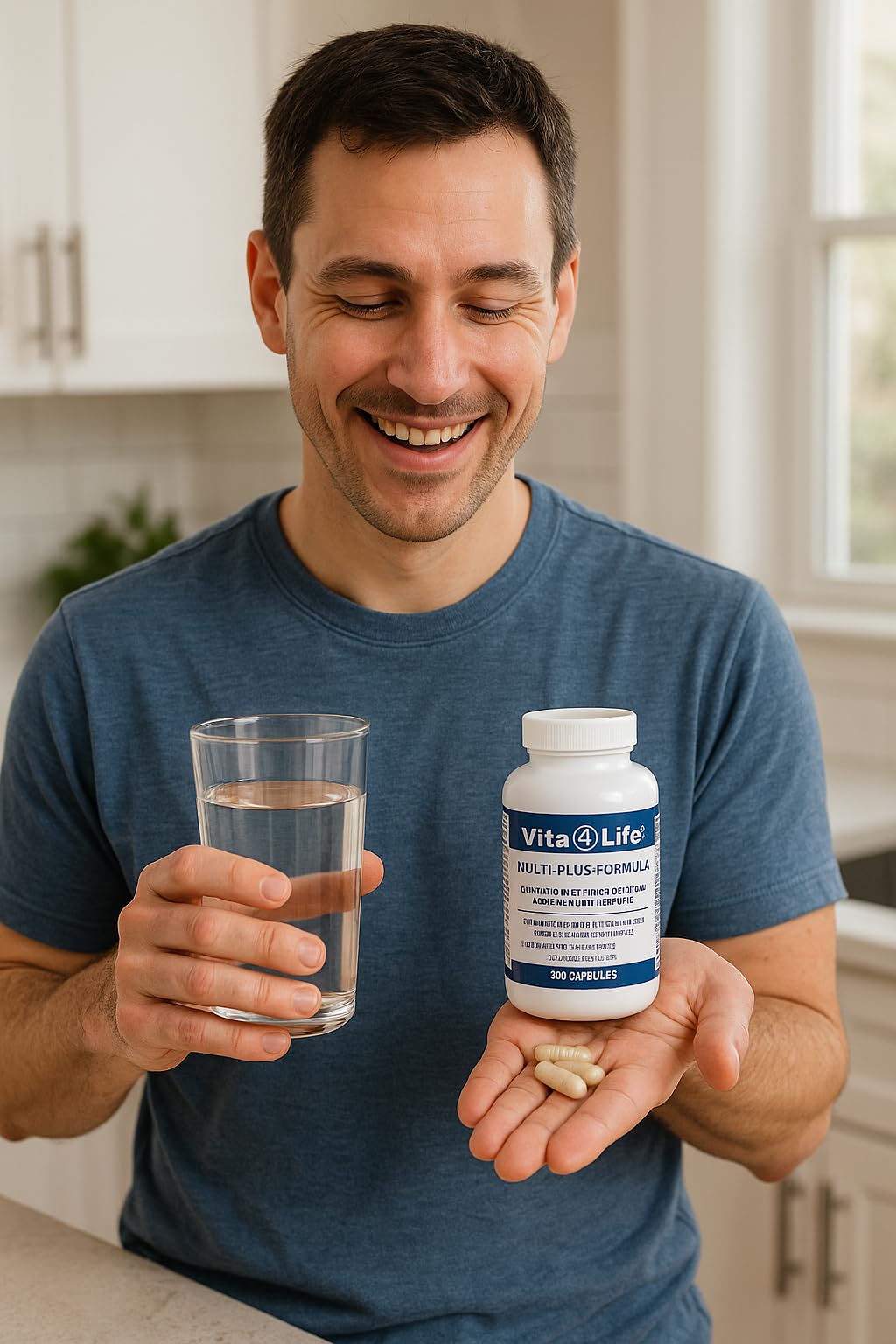 Vita4Life fast-dissolving capsules designed for easier absorption.