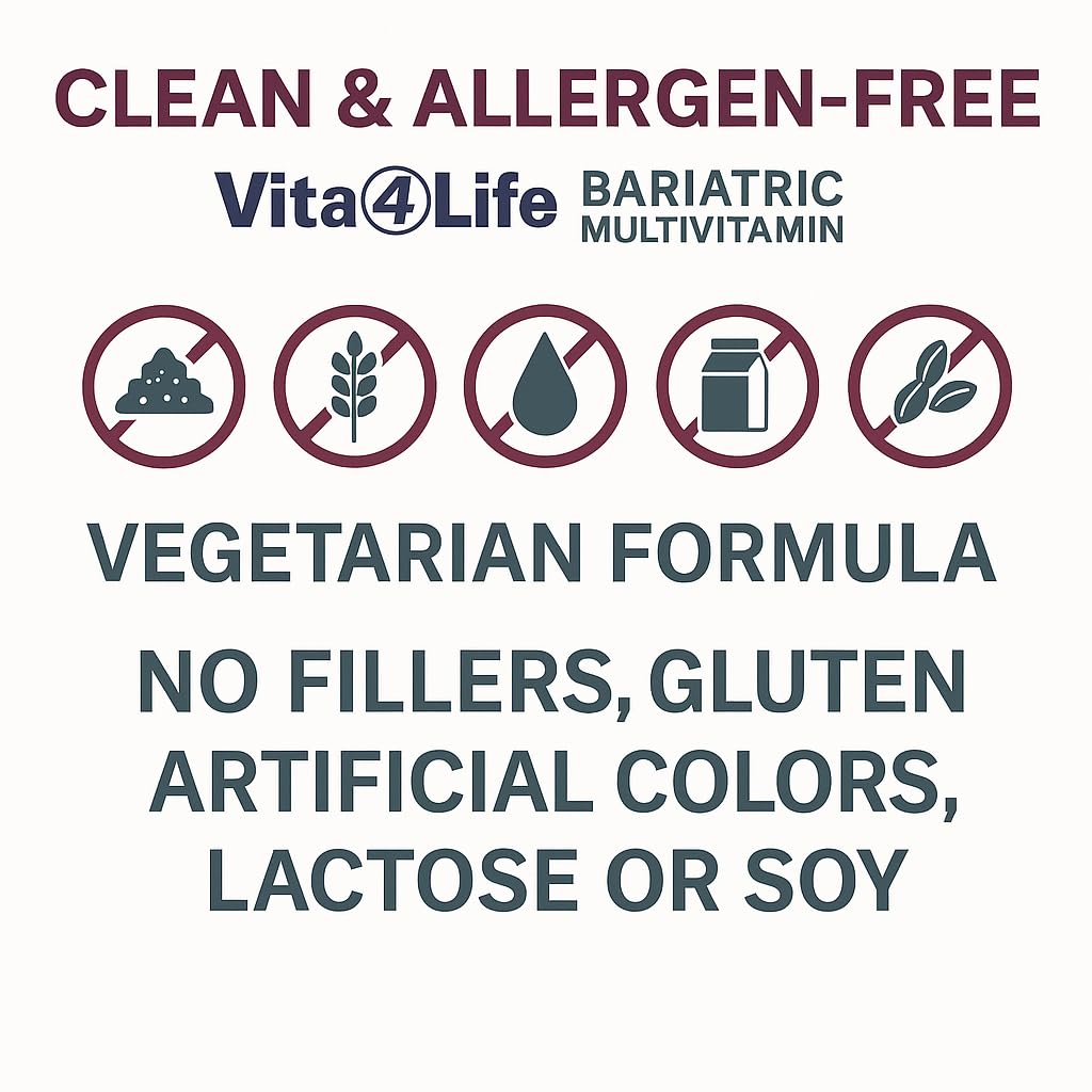 Vita4Life bottle features chelate-form icon on label.
