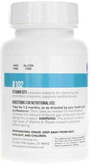 VitaBoost ACX label closeup with nutrition facts indicating premium, high-absorption ingredients.