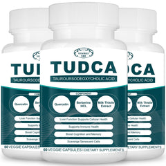 VITACRLLYNMN Tudca bottle shot suggesting daily liver support and detox potential