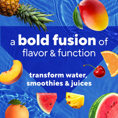 Vitafusion Hydraboost Fruit Burst flavor ready to refresh during workouts