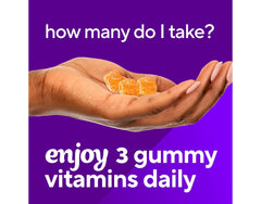 Vitafusion Power C Gummies couple taking gummies during morning routine