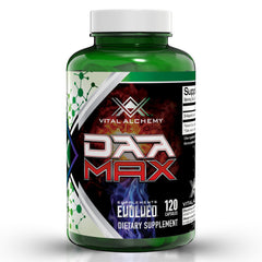Vital Alchemy DAA Max bottle front for premium workout support