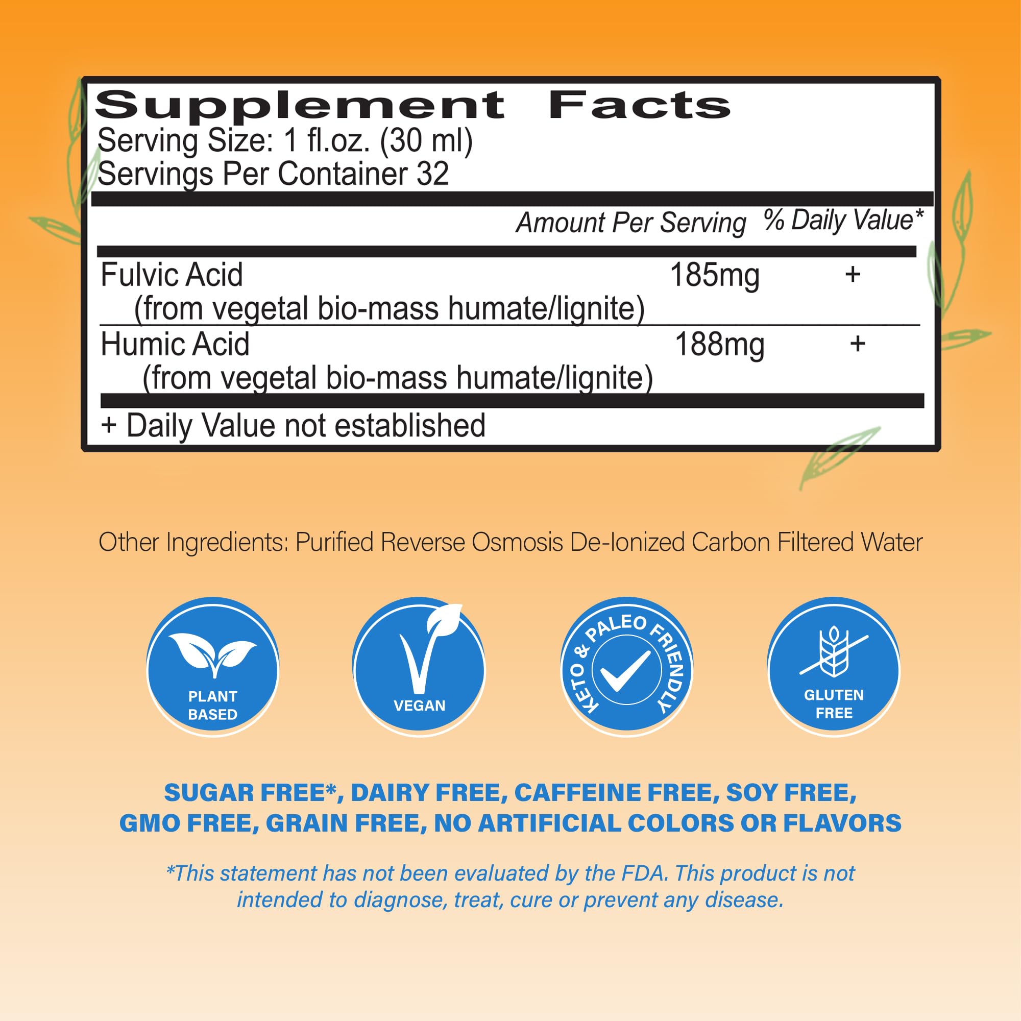 Vital Earth Minerals bottle pour; easy mixing with water or juice.