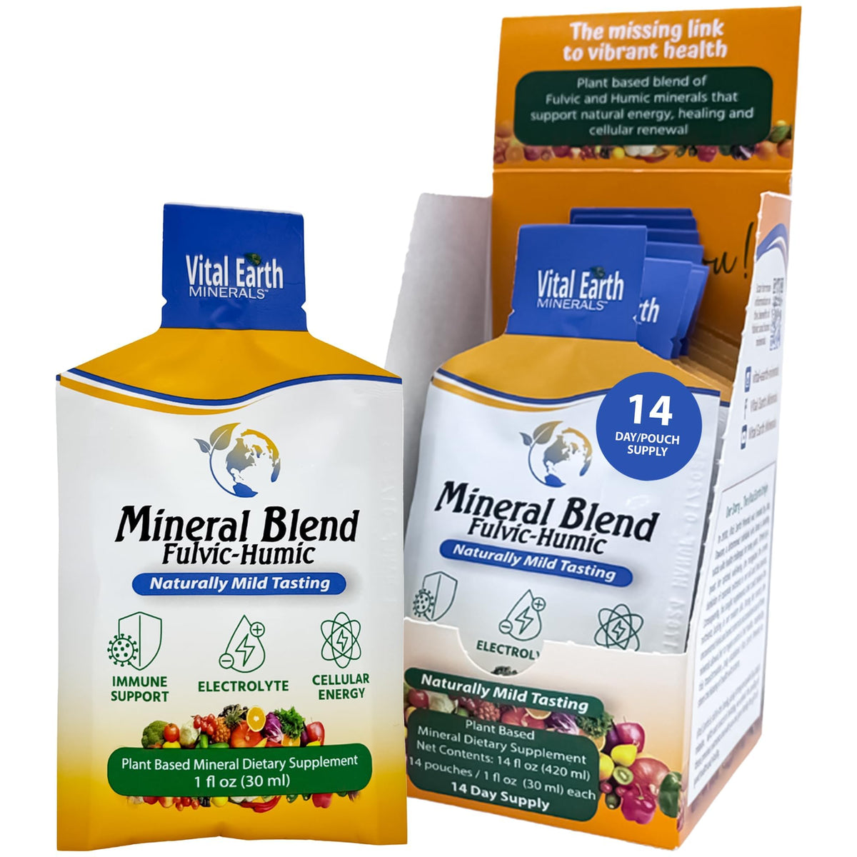 Vital Earth Minerals detox-wellness-pack: convenient daily sachets for on-the-go balance.