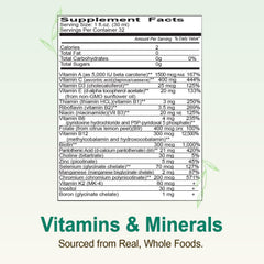 Vital Earth Minerals liquid multivitamin with absorption-boost clarity