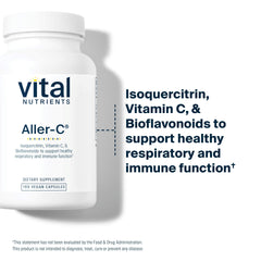 Vital Nutrients Aller-C third-party testing ensures purity and label accuracy.