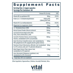 Vital Nutrients Hormone Balance bottle pour showing easy dosage and stability.
