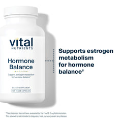 Vital Nutrients capsule array indicating dairy and soy free ingredients.