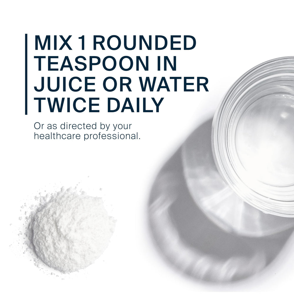 Vital Nutrients Inositol powder dissolving in water, smooth intake with no bitter aftertaste.