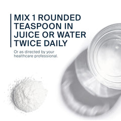 Vital Nutrients Inositol powder dissolving in water, smooth intake with no bitter aftertaste.