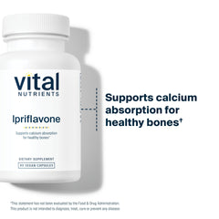 Vital Nutrients outer packaging communicates premium calcium support