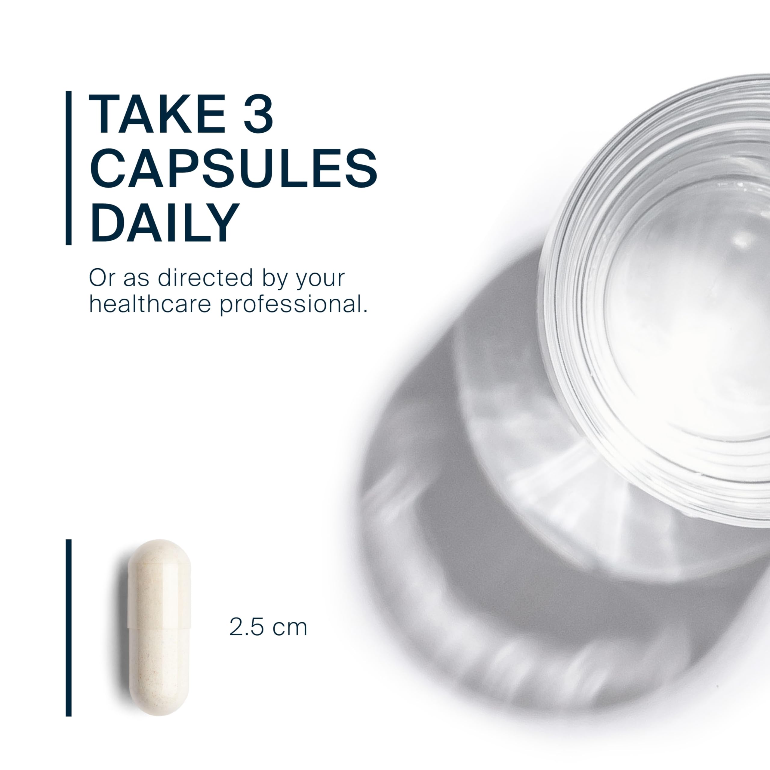 Vital Nutrients Multi-Nutrients 2 pouring capsules demonstrates convenient daily supplementation