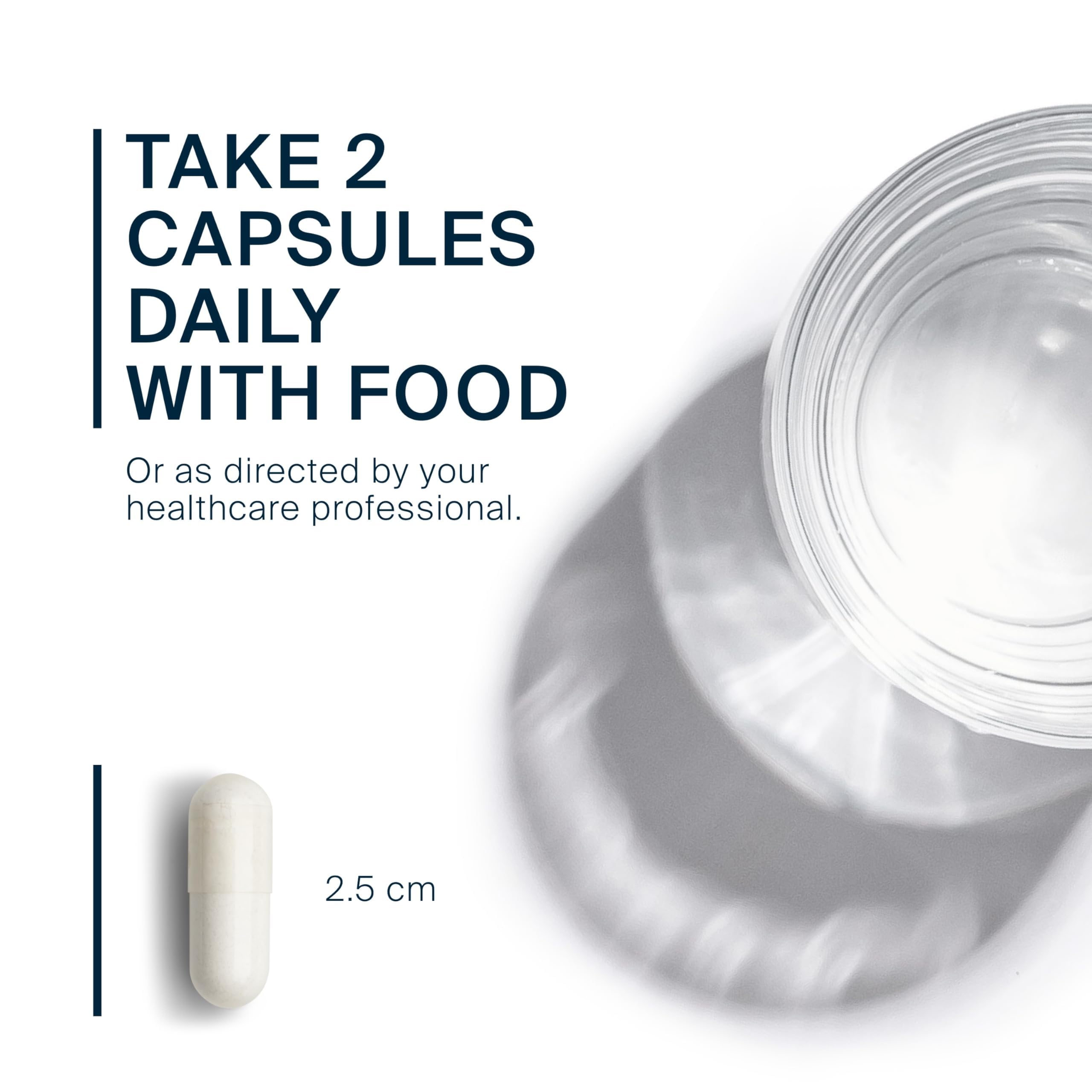 Vital Nutrients Osteo-Nutrients II capsules ready for daily calcium support.