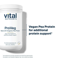 Quality and testing seals on Vital Nutrients ProVeg packaging