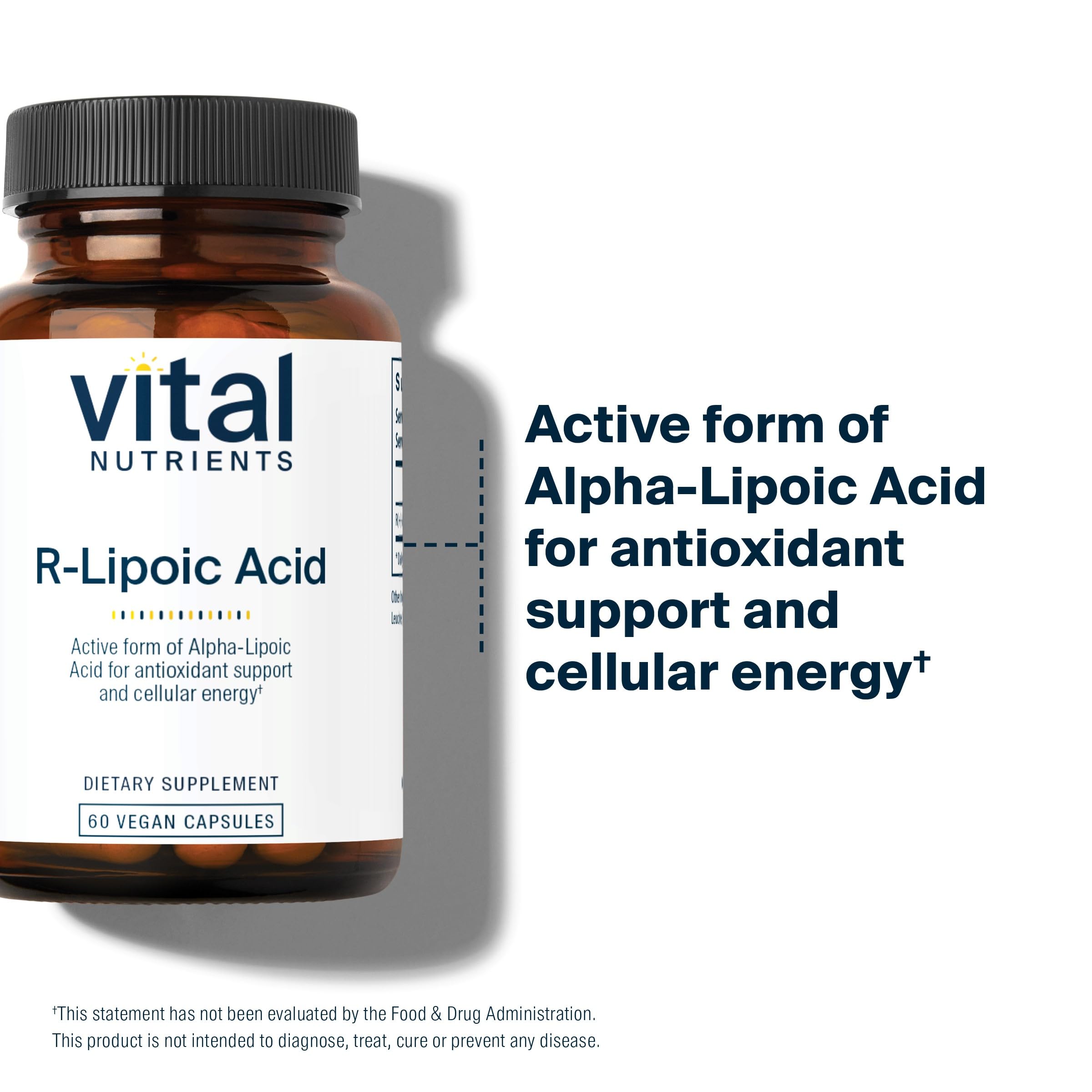 Vital Nutrients R-Lipoic Acid daily-use scene in kitchen