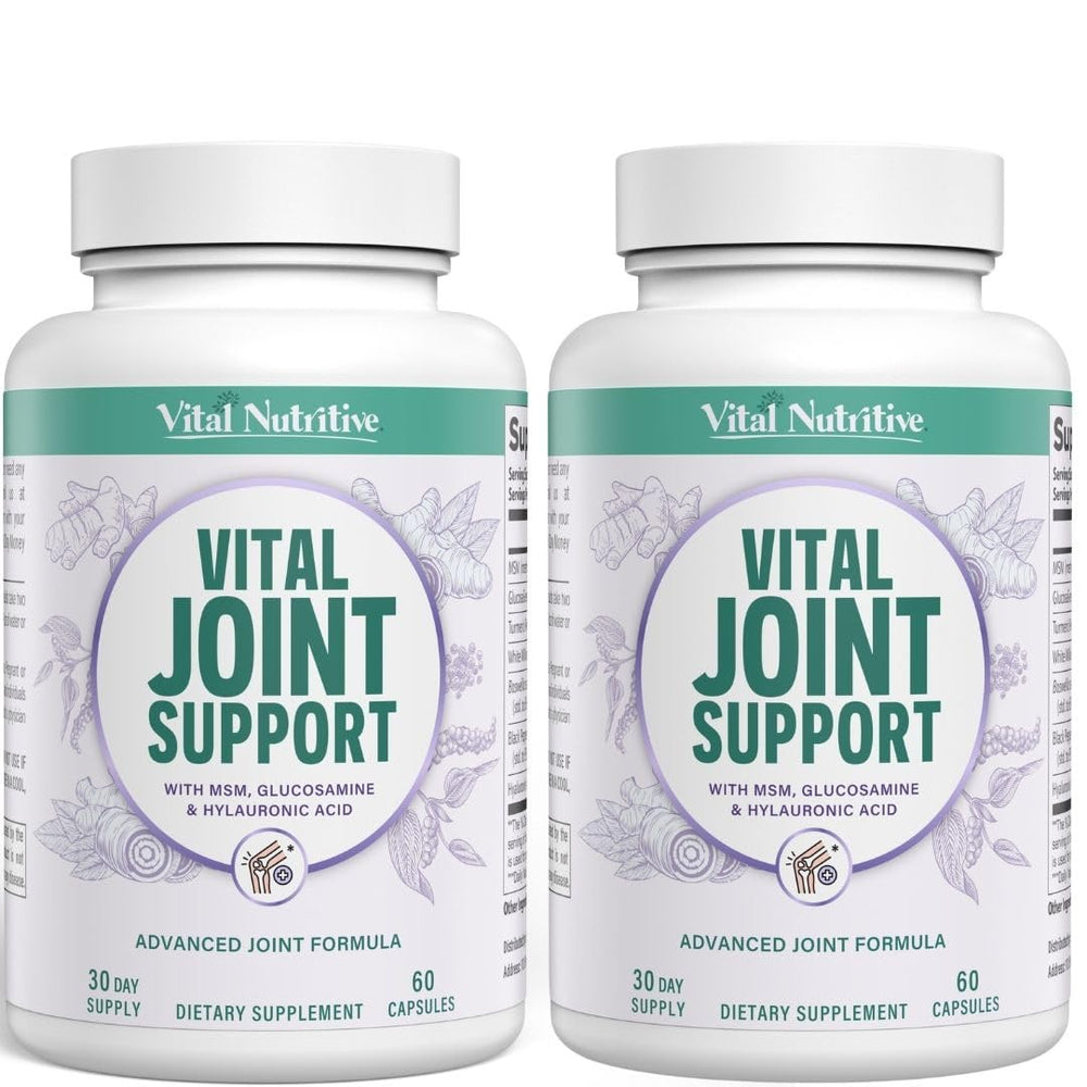 Vital Nutritive Joint Support bottle and packaging showing a 60-day supply for mobility