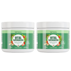 Vital Nutritive Vital Greens bottle pour for a convenient daily greens ritual