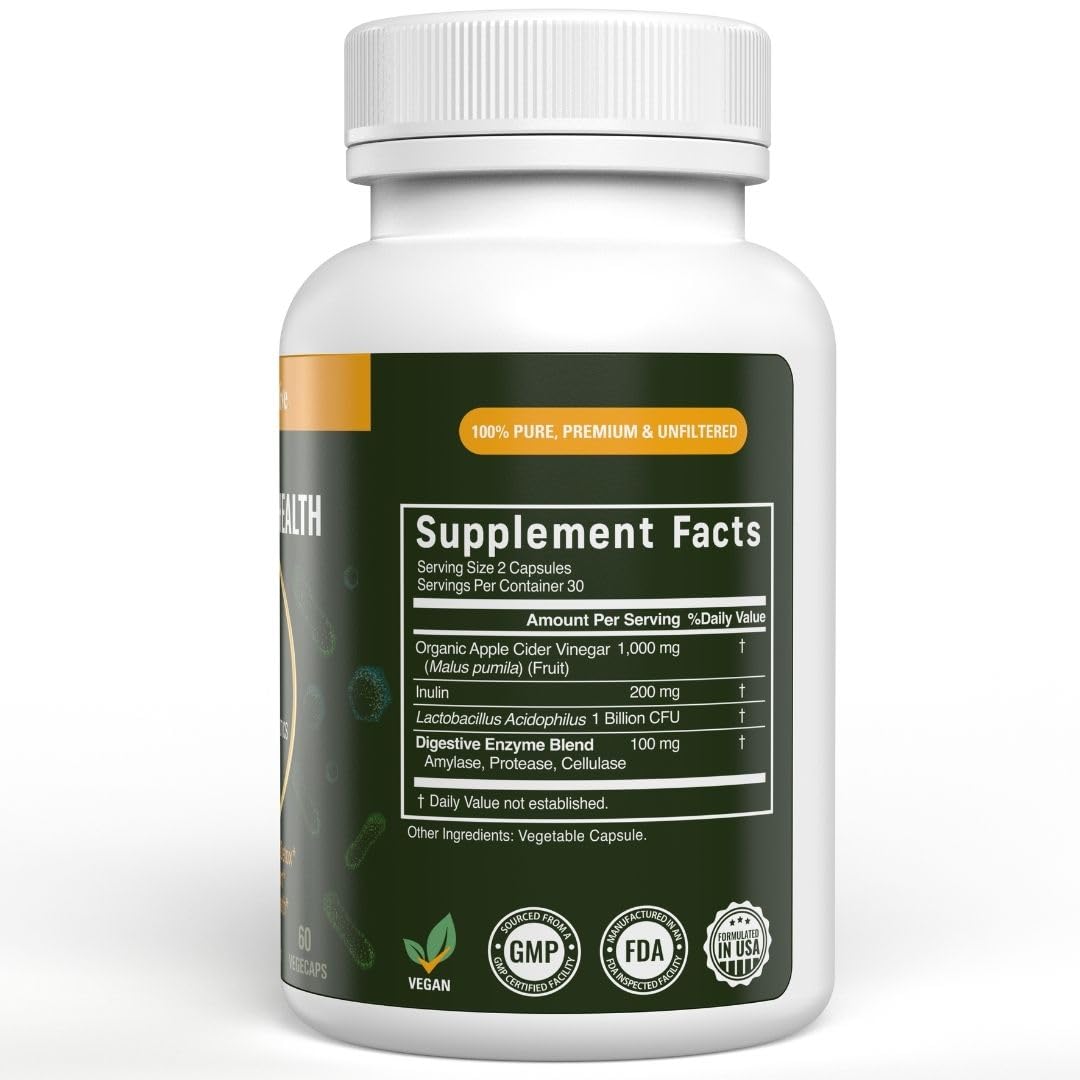 Vital Nutritive Vital Gut Health bottle in use during morning routine for digestion support.