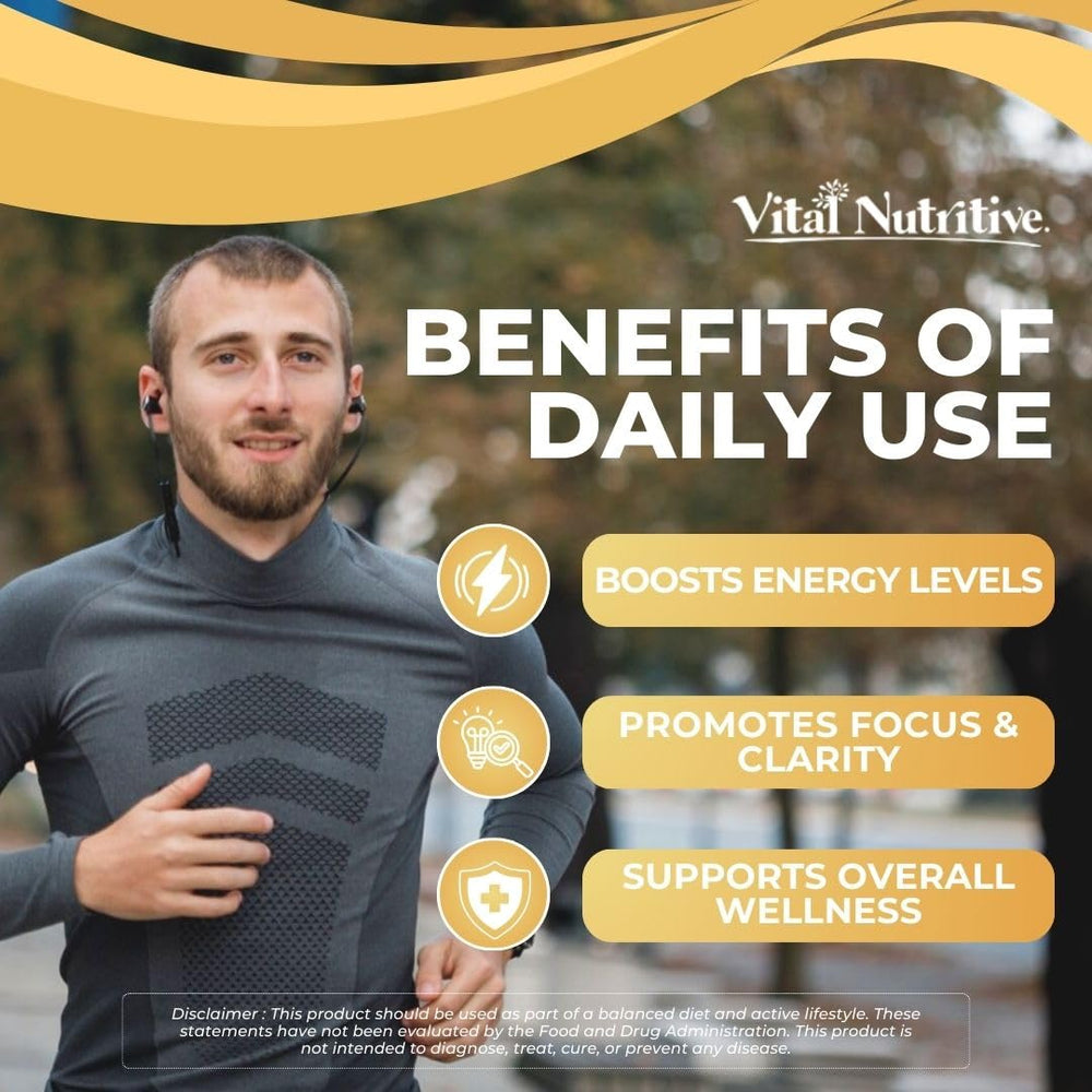 VITAL NUTRITIVE label detail emphasizes healthy circulation potential
