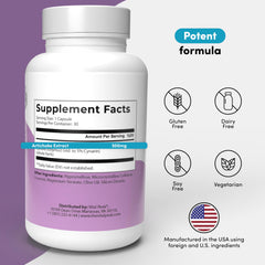 Vital Peak energy and focus artichoke capsule for daytime stamina.