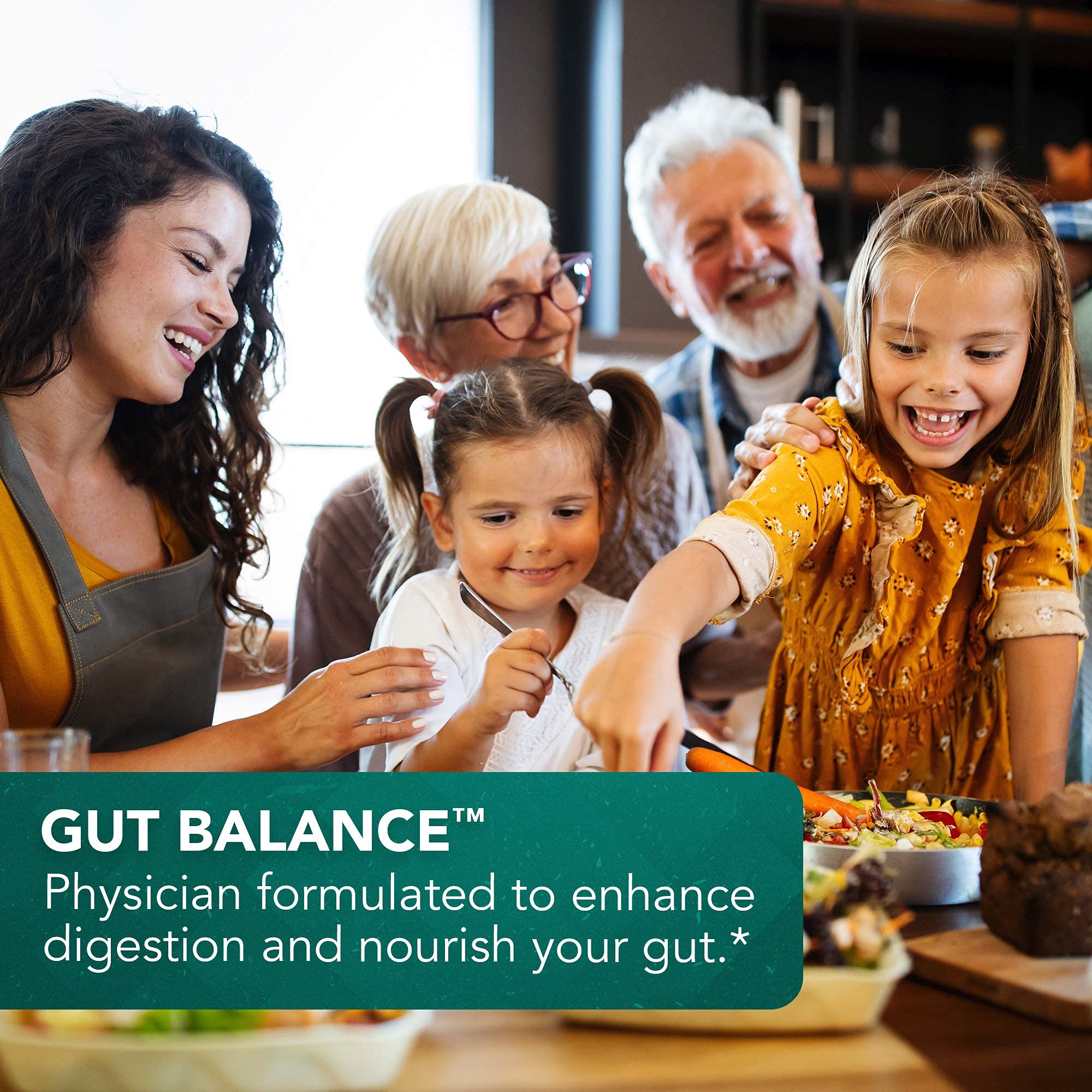 Vital Plan Gut Balance dandelion extract detail suggesting detox-friendly flow.