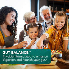 Vital Plan Gut Balance dandelion extract detail suggesting detox-friendly flow.