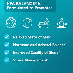 Vital Plan HPA Balance label detail with transparent ingredients list