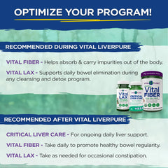 Clean-label Vital Liver Pure packaging on a kitchen counter.