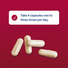 Vital Proteins Cartilage Collagen Pills serving size four capsules illustration.