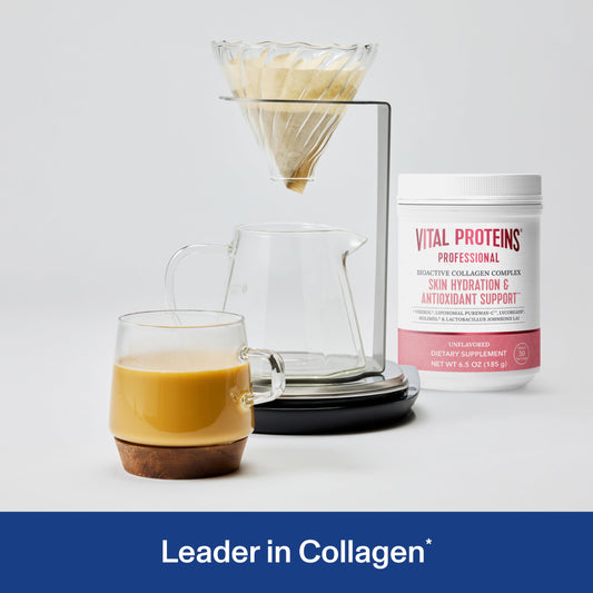 Vital Proteins Bioactive Collagen Complex label emphasizing quality ingredients.
