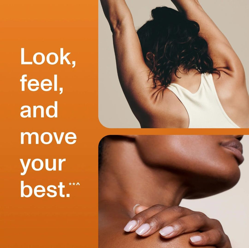 Vital Proteins Collagen Peptides Salted Caramel powder dissolving in water