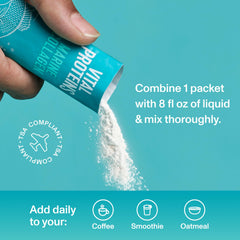 Vital Proteins Marine Collagen label closeup – authentic product details and sourcing information