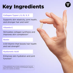 Vital Vitamins label detail showing quality and standards