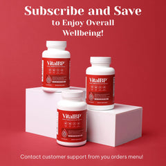 VitalBP daily-use scene depicting a consistent wellness routine