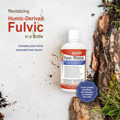 Vital Earth Minerals alkaline water bottle promotes balanced hydration and energy.