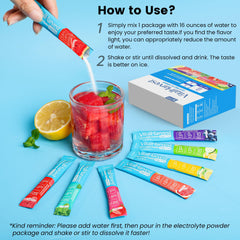 VitalHarvest 36-sticks Lemon Cucumber packets offer zesty, crisp hydration.